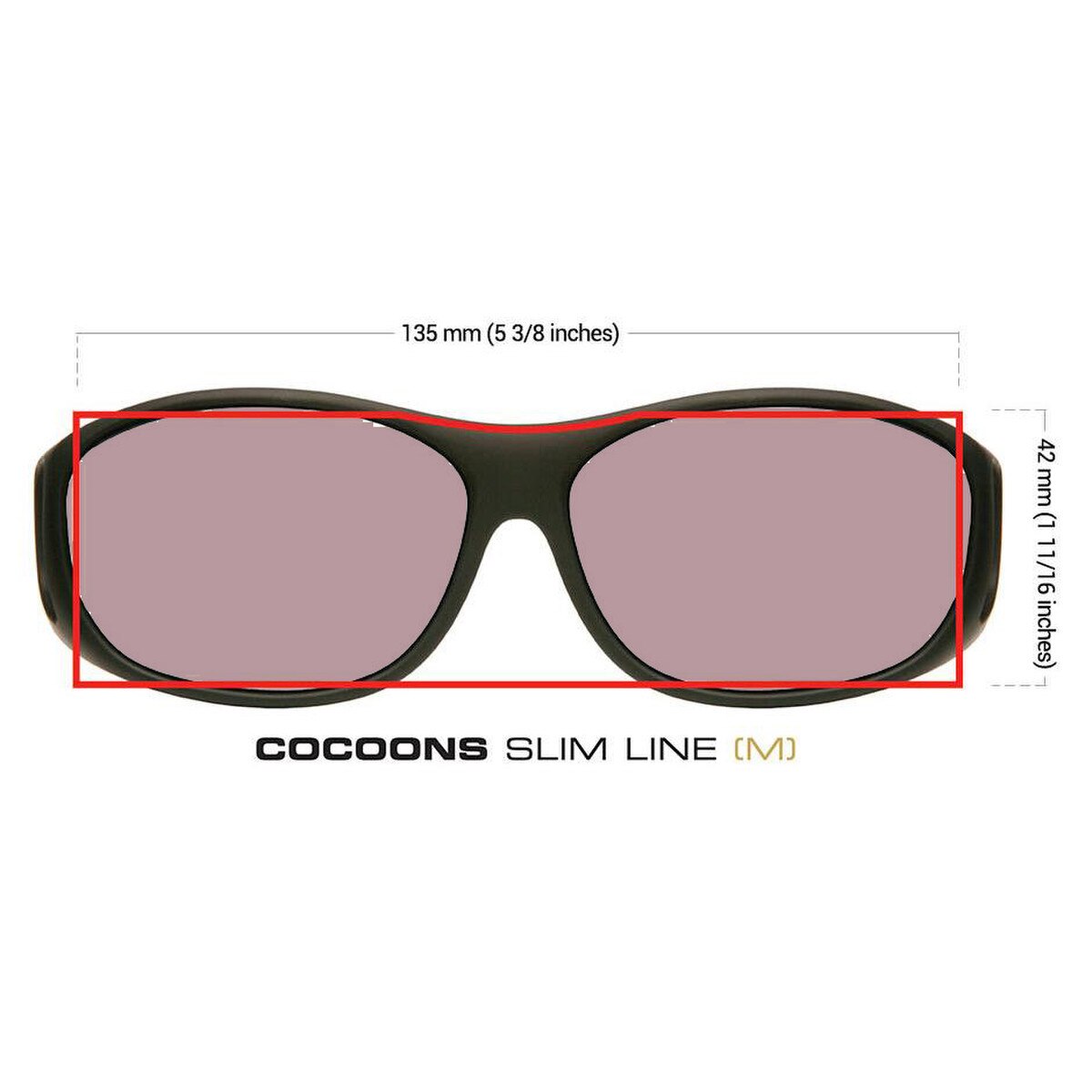Low Vision Tinted Fitover - Cocoons